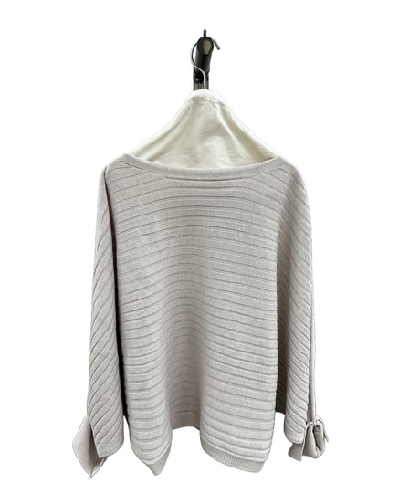 【ayane 26AW】 856719 横網みドルマンプルオーバーニット