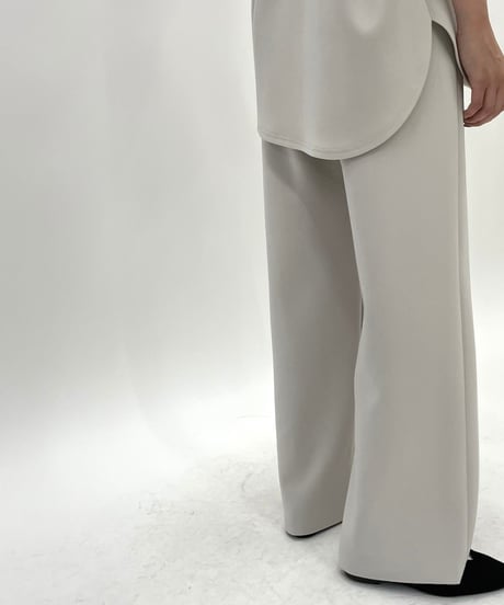 【cafune】 435618 double kint  easy wide pants