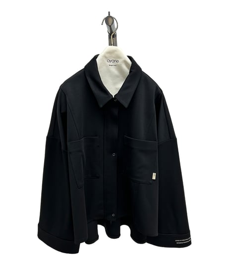 【ayane 26AW】 856726 ポリエステルポンチブルゾン