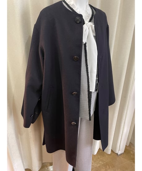 【ORCIVAL/オーシバル】 OR-A0238  リバーウールコート　REVER WOOL COAT