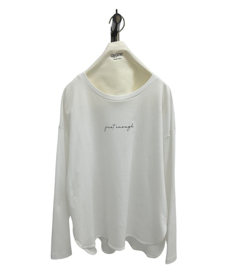 【ayane 26AW】 856750 シルエットロゴロンT
