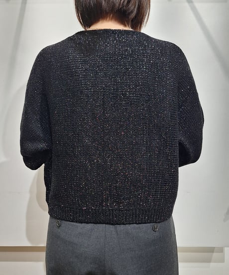 【ATELIER SIX】BL-11267396 リネンテープロゴ刺繍プルオーバー