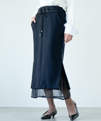 【Lallia Mu 26AW】2614855　ジャージースカート