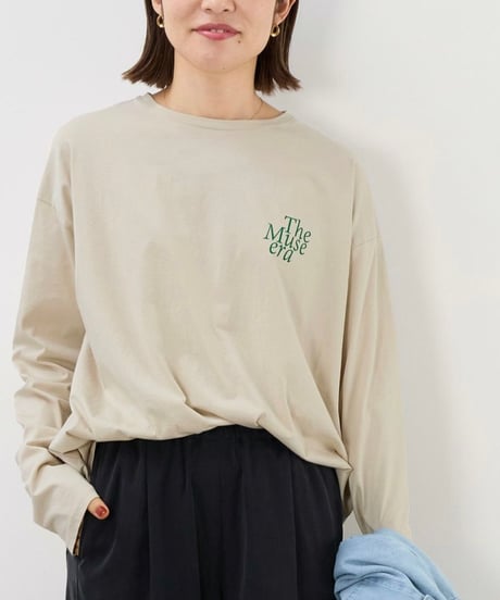 【MICA&DEAL】0125309245 バックプリントロゴロングT-shirt