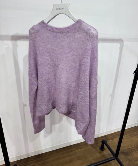 【PRIORITY 26AW】P67007KR モヘヤニット T