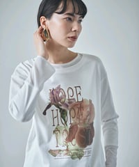 11【ruxe 26AW】 2633542 HOPEフラワーT