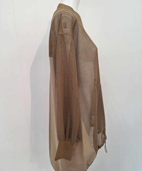 【ATELIER SIX】 21254426 メッシュ 異素材 MA-1