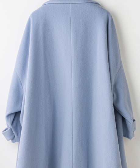 【Lallia Mu 26AW】2614180 スタンドカラーフレアコート