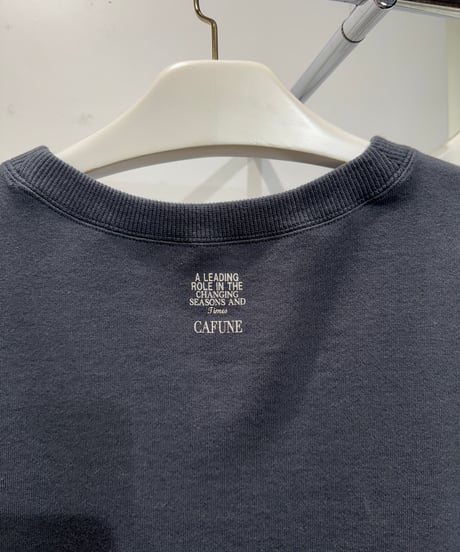 【cafune】535930  sweat half sleeve pullover