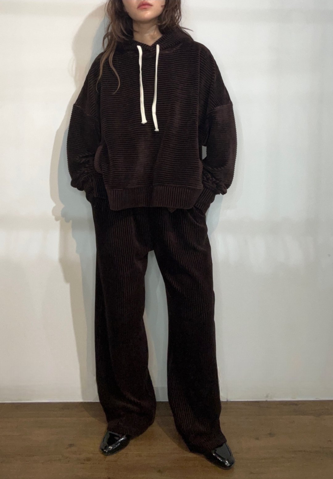 PRIORITY コーデュロイリブパーカー PRIORITY】P57021SP コーデュロイリブパーカー | selectshopB5