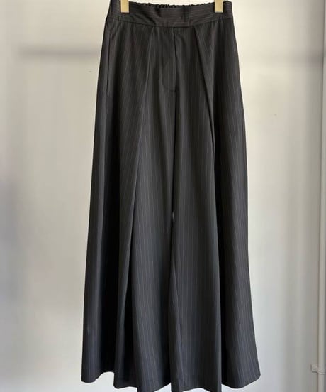 【MARGAUX VINTAGE 26AW】PT-26095-A ピンストライプワイドパンツ