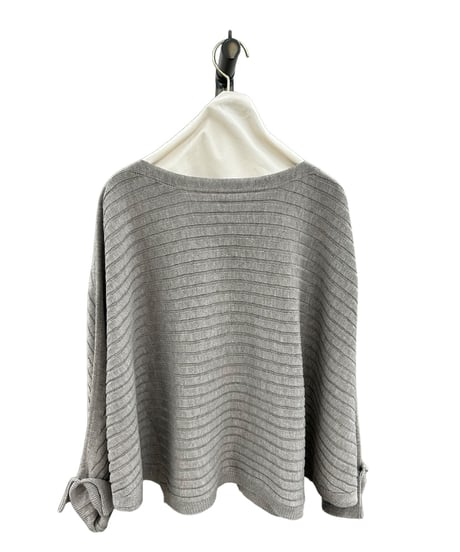 【ayane 26AW】 856719 横網みドルマンプルオーバーニット
