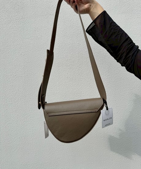 【MARLON】PG033K4  half moon shoulder bag