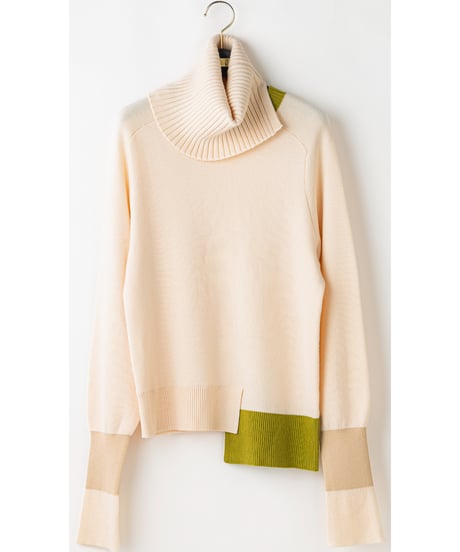 【Lallia Mu 26AW】2614431 ネックウォーマーセットニット