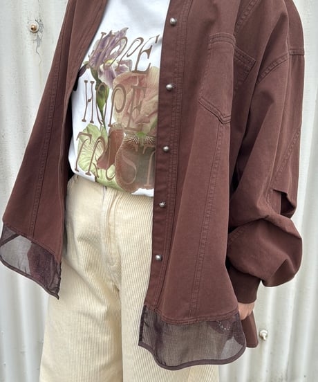 11【ruxe 26AW】 2633542 HOPEフラワーT