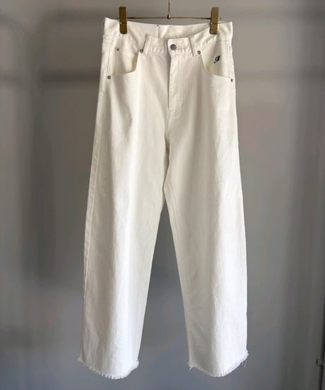 【MARGAUX VINTAGE】PT-26011 - S　パリジェンヌデニム(off white)