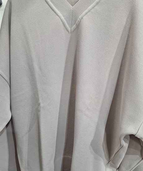 【MICA&DEAL】0124108013 Vネック ルーズ ニット プルオーバー
