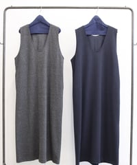 【LE MÉLANGE 26AW】8641601 ニードルジャージーワンピース