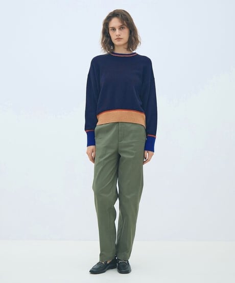 【MACPHEE】12-02-54-02206 NZ LAMBS クルーネックプルオーバー