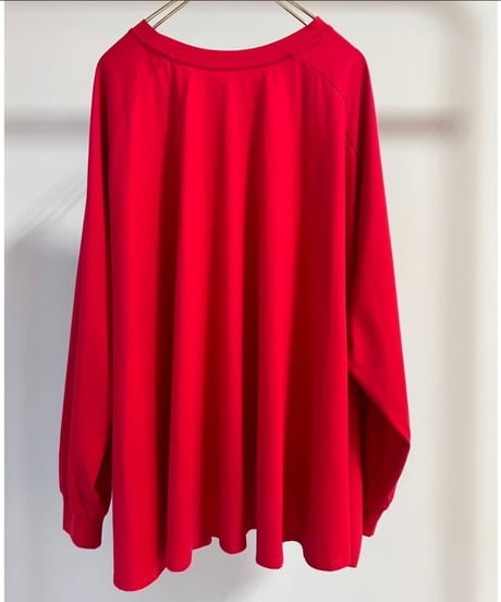 【MARGAUX VINTAGE】MG CT-25022-S Back Flare Long Sleeve Tee
