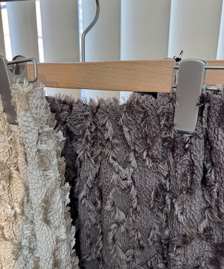 【cafune&PASSIONE 26PREFALL 】  35603　fringe jacquard tight skirt