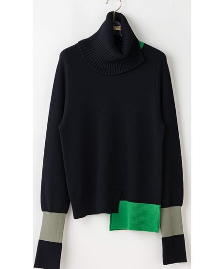 【Lallia Mu 26AW】2614431 ネックウォーマーセットニット