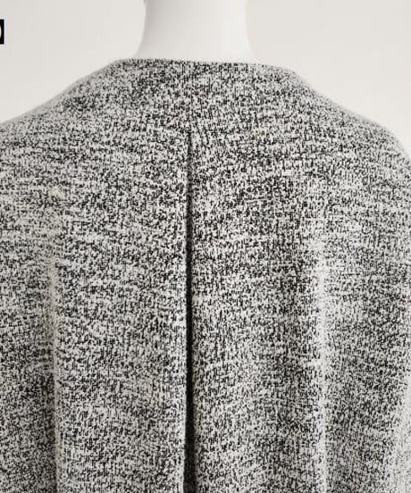 【Ordinary】BO25-929T Tweed Gown Coat