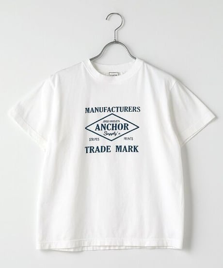 【Harriss】BK251-14214 ANCHORプリントTシャツ