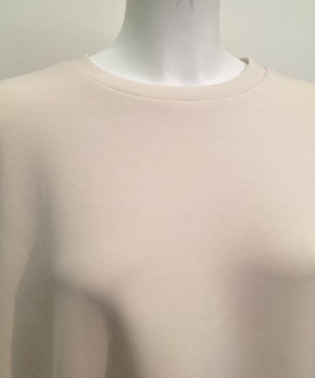 【cafune】515923　double knit volume sleeve pullover