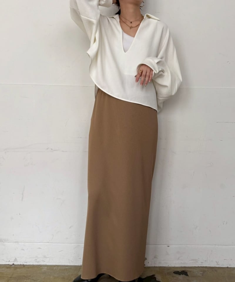 cafune】535614 rib tight skirt | selectshopB5