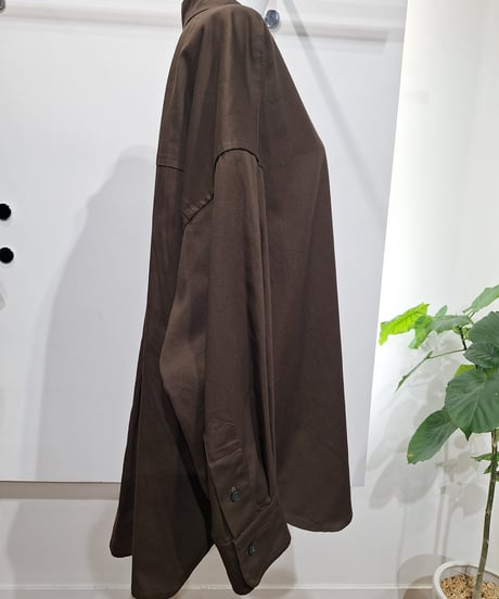 【PASSIONE 】636408 オックスオーバーシルエットシャツ