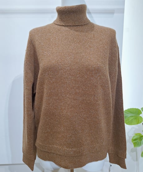【ATELIER SIX】11256523 ヤクカシミヤレイヤーネックプルオーバー