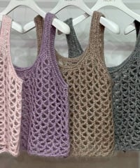 【PRIORITY 26AW】P67006KR モヘヤニットタンク