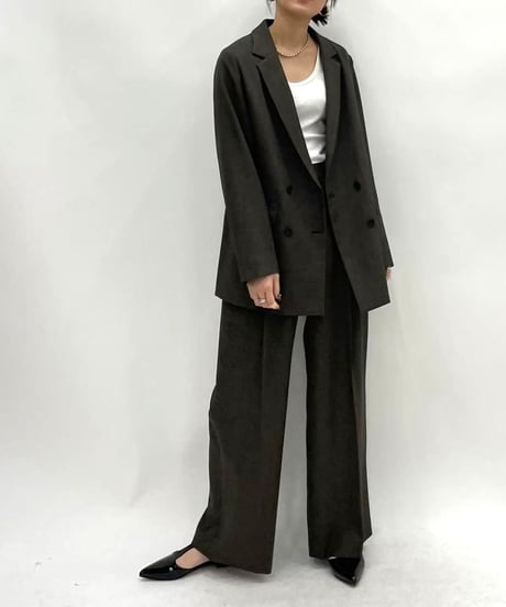【cafune 26PREFALL 】 35403 tweed like double jacket