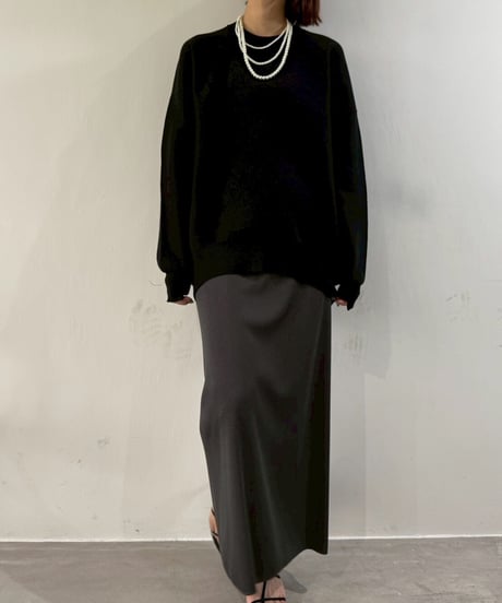 【cafune】535614  rib tight skirt