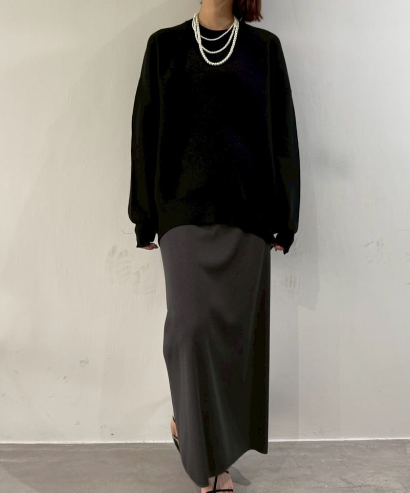 cafune】535614 rib tight skirt | selectshopB5