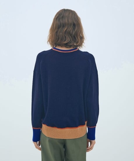 【MACPHEE】12-02-54-02206 NZ LAMBS クルーネックプルオーバー