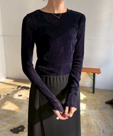 【cafune 】545916 Flickr tulle pullover