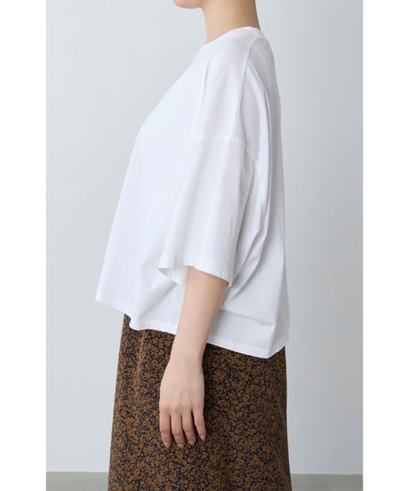 【MICA&DEAL】 0126209181 ロゴプリントクロップドT-shirt