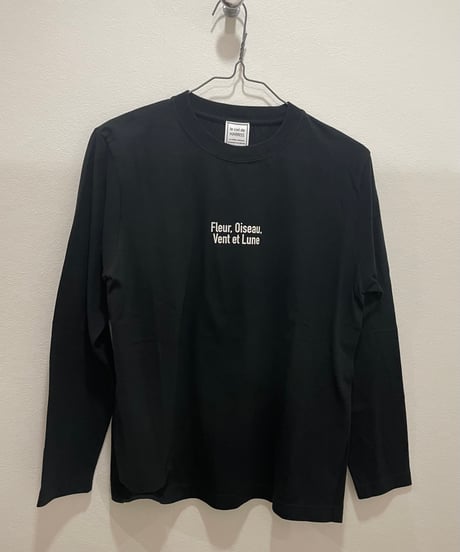 【le ciel de HARRISS】BK252- 11210 小さめロゴ 長袖Tシャツ