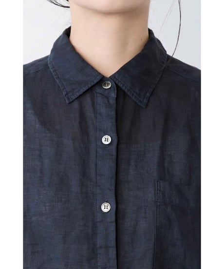 【MICA&DEAL】 0126101055 ウォッシュドリネンシャツ