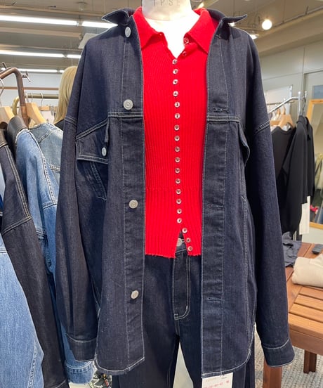 【cafune】535420 denim shirt jacket