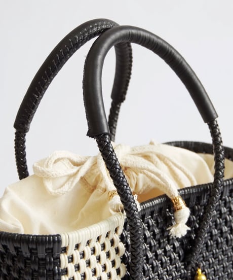 【WOVEN ウーヴン】WOV-MINIT-52 Petite Tote プティトート ミニトート  メキシコ製 カゴバッグ