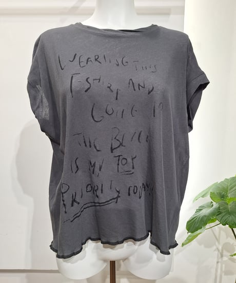 【PRIORITY】P61040 HW　ロゴT-shirt
