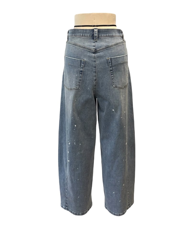 PURPLE ペイント加工デニムパンツ 28 us drip Purple Brand ペイント ジーンズ 通販 - FARFETCH