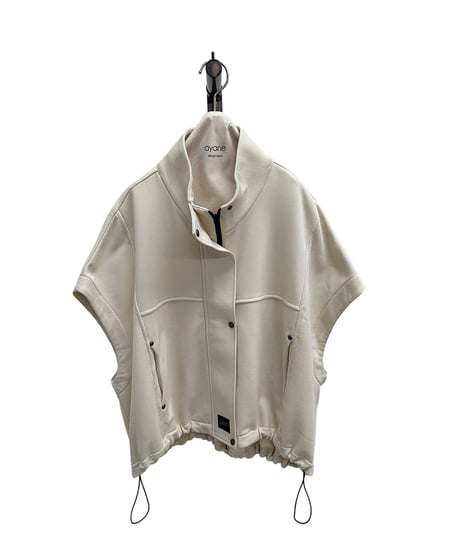【ayane 26AW】  856736 軽量裏毛ゆったりベスト