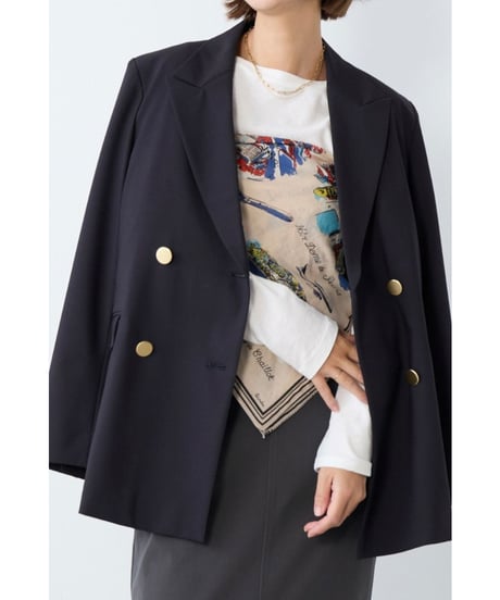 【MICA&DEAL】 0126105019 ドライタッチダブルジャケット