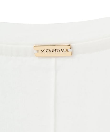 【MICA & DEAL】 0125209153 "UFARNIENTE" tee