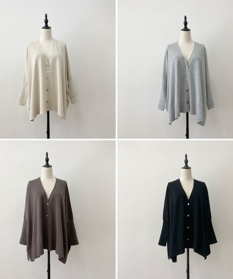 【sirodelabonte】R513105  wide cardigan