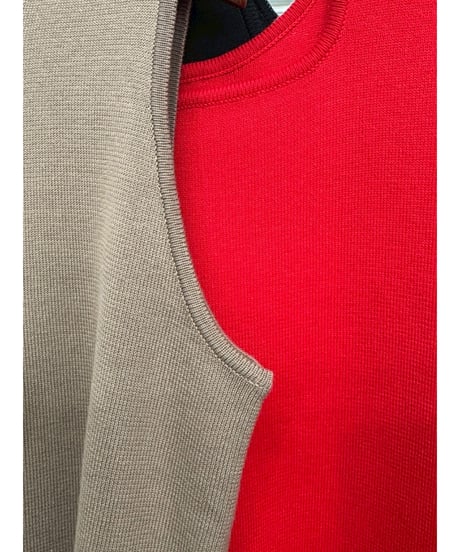 【siro de labonte】R613108 2way kami knit tank 30s/2silketcotton